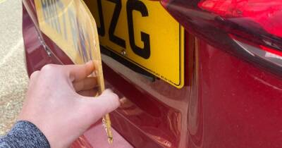 Warning over fake number plates being stuck on cars in leafy suburb - www.manchestereveningnews.co.uk - Manchester - county Hale