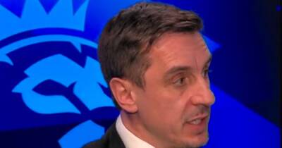Gary Neville makes bold top four prediction after Manchester United thrashed by Man City - www.manchestereveningnews.co.uk - Manchester - Sancho