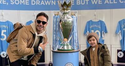 Adam Thomas sparks proposal frenzy as he shares Derby Day outing with son - www.manchestereveningnews.co.uk - Britain - Sweden - Manchester - Hague - Denmark