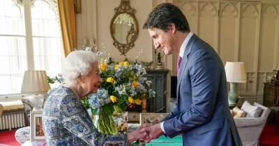 Queen meets Canadian PM Justin Trudeau in first in-person engagement after Covid - www.ok.co.uk - Britain - Ukraine - Netherlands - county Summit