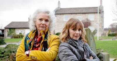 Emmerdale fans go wild as Louise Jameson shares first look snap of ITV soap debut - www.ok.co.uk