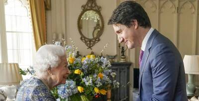 Queen Elizabeth Meets with Justin Trudeau in First In-Person Appearance Since COVID-19 Recovery - www.justjared.com - county Windsor