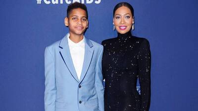 Happy Birthday - Jennifer Hudson - Carmelo Anthony - Hudson - La La Anthony’s Son Kiyan Is A Head Taller Than Her In 15th Birthday Tribute: I’m ‘Your No. 1 Fan’ - hollywoodlife.com - New York - county Queens