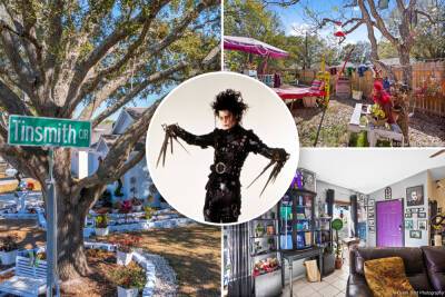 ‘Edward Scissorhands’ house stuffed with movie memorabilia asks $700K - nypost.com - Florida - county Bay