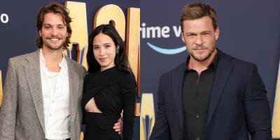 'Yellowstone' Stars Kelsey Asbille & Luke Grimes Join Reacher's Alan Ritchson at ACM Awards 2022 - www.justjared.com - state Nevada