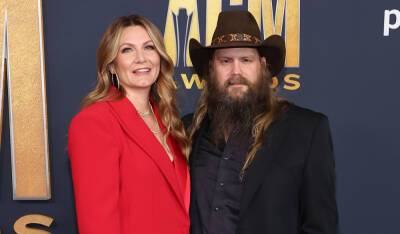 Chris Stapleton & Wife Morgane Make Rare Appearance with Their Kids at ACM Awards 2022 - www.justjared.com - state Nevada