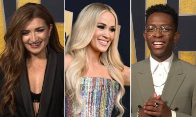 Carrie Underwood, HARDY and more: Best moments from backstage at the 2022 ACM Awards - hellomagazine.com - Australia - Britain - New Zealand - USA - Las Vegas - Canada