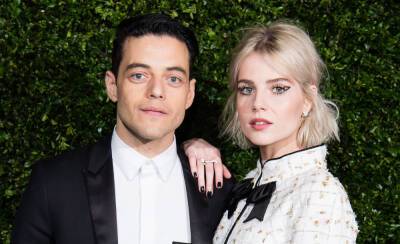 Lucy Boynton Makes Rare Comments About Relationship with Rami Malek, Talks Oscar Night - www.justjared.com