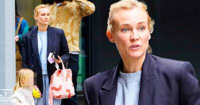 Diane Kruger looks casual with her daughter in New York - www.msn.com - New York - New York - Atlanta - Germany