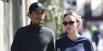 Lily-Rose Depp & Boyfriend Yassine Stein Hold Hands During a Day Out in L.A. - www.justjared.com - Los Angeles - Hollywood