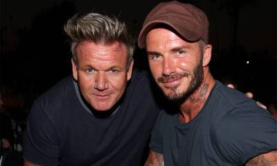 Gordon Ramsay shows support for David Beckham following emotional post - hellomagazine.com - Ukraine