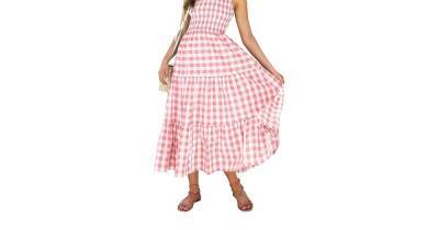 New Frock Alert! This Gorgeous Gingham Dress Just Dropped on Amazon - www.usmagazine.com