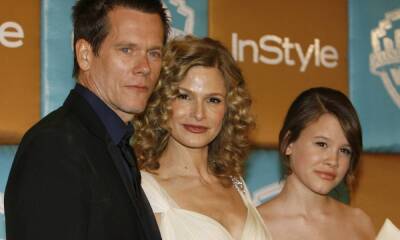 Kevin Bacon pays heartfelt tribute to Kyra Sedgwick and daughter Sosie Bacon with never-before-seen family photo - hellomagazine.com - city Easttown
