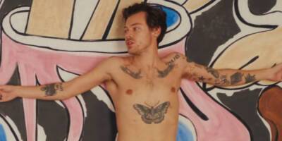 Harry Styles Strips Down to His Underwear in 'As It Was' Video - Watch! - www.justjared.com - London - Ukraine