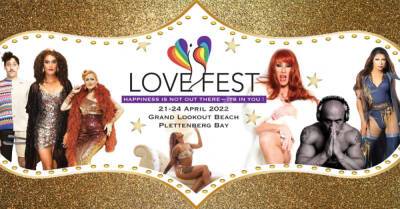 Plettenberg Bay’s first Lovefest welcomes all - mambaonline.com - South Africa - county Page - Singapore