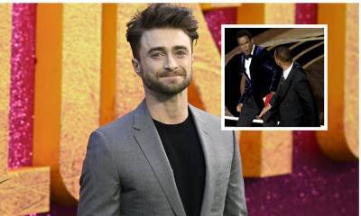 Why Daniel Radcliffe is ‘dramatically bored of hearing people’s opinions’ on Oscars slap - us.hola.com - Britain - Dominican Republic - city Lost - county Bullock