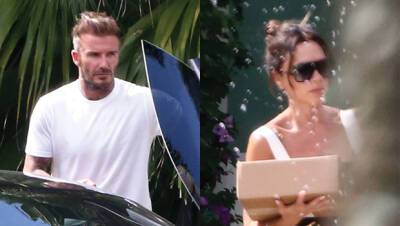 David Victoria Beckham Arrive To Nicola Peltz’s $76M Estate Before Son Brooklyn’s Wedding - hollywoodlife.com - Britain - Florida - county Palm Beach