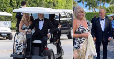 EXC: Brooklyn Beckham's grandfather Ted arrives at his $3.5M wedding - www.msn.com - city Sandra - county Palm Beach