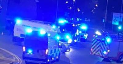 Eight people taken to hospital after three-vehicle crash in Middleton - www.manchestereveningnews.co.uk - Britain - Manchester