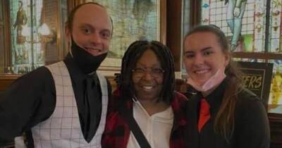 Whoopi Goldberg delights Edinburgh restaurant with visit ahead of Amazon Prime show filming - www.dailyrecord.co.uk - USA