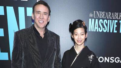 Nicolas Cage - Riko Shibata - Christina Fulton - Alice Kim - Nic - Nicolas Cage Holds Hands With Pregnant Wife Riko Shibata At Movie Screening: Photos - hollywoodlife.com - New York - Las Vegas
