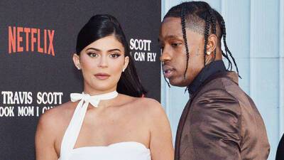 Kylie Jenner - Travis Scott - True Thompson - Kylie Jenner Hints She Still Hasn’t Named 2nd Child As She Shows Off ‘Baby Webster’ Name Tag - hollywoodlife.com