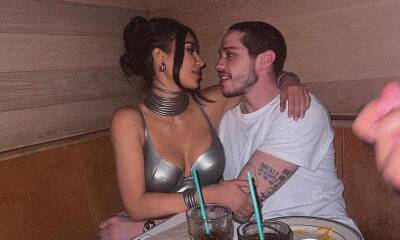 Kim Kardashian posts PDA-filled pics with Pete Davidson after confirming they talked before she hosted ‘SNL’ - us.hola.com - Los Angeles - county Davidson