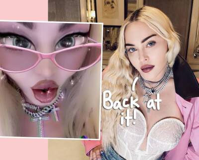 Madonna Mocks Trolls With Another Bizarre Filtered Video & Shady Message Following Criticism! - perezhilton.com