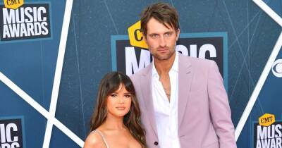 Maren Morris and Ryan Hurd Wow on CMT Music Awards 2022 Red Carpet Ahead of Performance - www.usmagazine.com - Hawaii - Nashville - city This - county Love