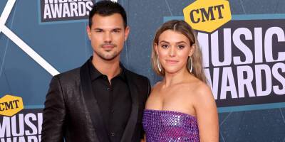 Taylor Lautner & Fiancee Tay Dome Couple Up For First Red Carpet at CMT Music Awards Since Getting Engaged - www.justjared.com - Tennessee