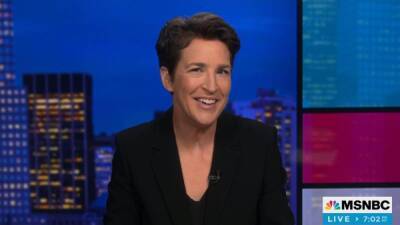 Rachel Maddow Will Shift to Hosting Her MSNBC Show Once a Week Beginning in May - thewrap.com - Beyond