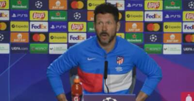Diego Simeone hits back at Pep Guardiola 'prehistory' comments after Man City vs Atletico Madrid - www.manchestereveningnews.co.uk - Spain - Manchester - Madrid