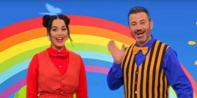Katy Perry & Jimmy Kimmel Take on 'Baby Shark' with Their Kid's Song 'Yum Yum Nom Nom Toot Toot Poop’ - www.justjared.com
