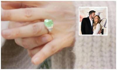 Details about Jennifer Lopez’s ‘extremely rare’ green diamond engagement ring - us.hola.com - USA - New York