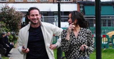 Christine Lampard and husband Frank share a giggle together after enjoying romantic lunch - www.ok.co.uk - Britain - London