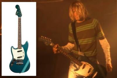 Kurt Cobain’s ‘Smells Like Teen Spirit’ guitar could nab $800K at auction - nypost.com