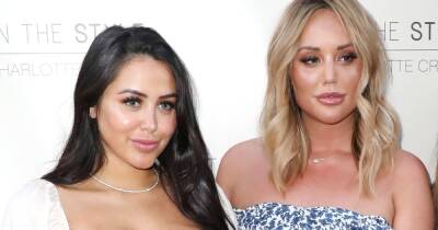 Marnie Simpson hinted at Charlotte Crosby pregnancy days ago with 'glowing' snap - www.ok.co.uk - county Crosby - Dubai