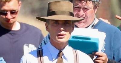 Peaky Blinders star Cillian Murphy seen on set of new movie after hit BBC show ends - www.ok.co.uk - USA - Ireland - New Jersey - county Shelby