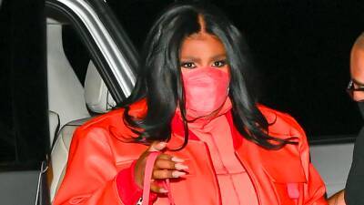 Lizzo Stopped Traffic in a Safety-Orange Outfit - www.glamour.com