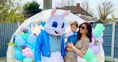 Inside Lucy Mecklenburgh's incredible Easter garden party for son Roman - www.ok.co.uk - county Thomas