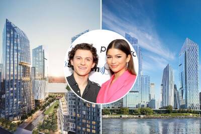 Tom Holland - Anna Wintour - Michael J.Fox - Tom Holland rents in Waterline Square — celeb squeeze Zendaya spied visiting - nypost.com - New York