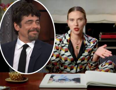 Scarlett Johansson Opens Up About Rumor She & Benicio Del Toro Had Sex In An Elevator After Oscars! - perezhilton.com