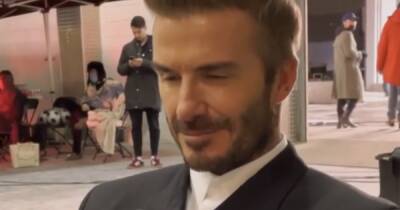 David Beckham jokes he's 'putting his feet up' after son Brooklyn's £3m wedding - www.ok.co.uk - Florida - Seattle