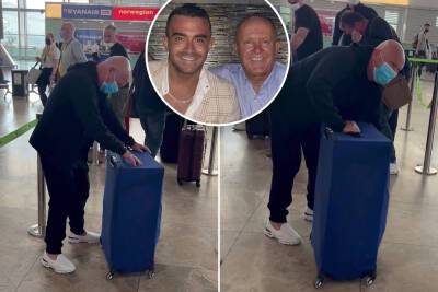 Dad mortified by X-rated moans coming from suitcase thanks to prankster son - nypost.com - Britain