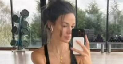 Michelle Keegan goes make-up free in gym selfie before heading wine shopping - www.ok.co.uk - Los Angeles - California
