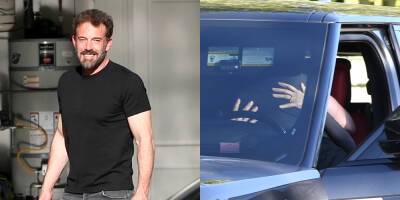 Ben Affleck & Jennifer Lopez Spotted Sharing a Passionate Kiss in the Car - See Photos! - www.justjared.com