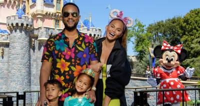 Chrissy Teigen - John Legend - Luna Simone - princess Jasmine - Chrissy Teigen & John Legend Head to Disneyland to Celebrate Daughter Luna's 6th Birthday! - justjared.com - city Anaheim