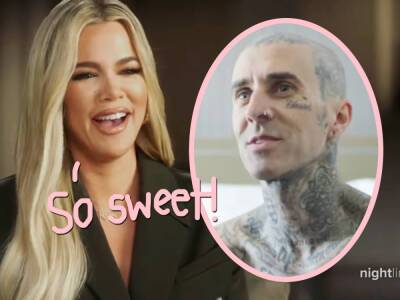 Awww! Khloe Kardashian Reveals Gift From 'Thoughtful' Travis Barker - perezhilton.com - USA