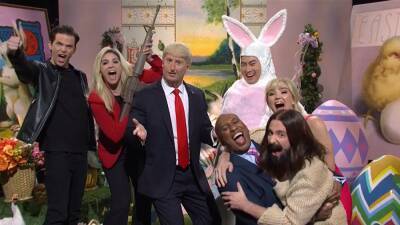 Britney Spears - Donald Trump - Elon Musk - Kate Mackinnon - Easter Bunny - Anthony Fauci - Marjorie Taylor - ‘Saturday Night Live’ Cold Open Takes Aim at Elon Musk, Britney Spears, Majorie Taylor Greene and Trump - variety.com - city Indio