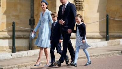 prince Harry - prince Andrew - prince Philip - Windsor Castle - Meghan - Elizabeth Ii - Williams - William and Kate lead royals at Easter service; queen absent - abcnews.go.com - California - Netherlands - county Prince Edward